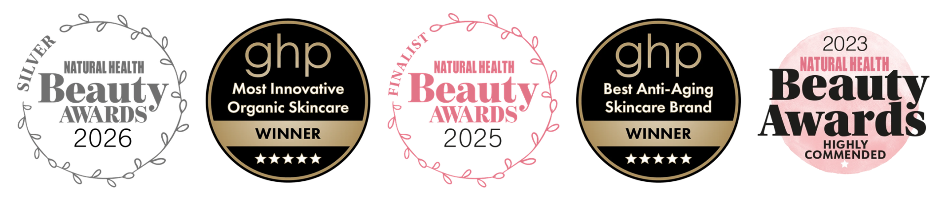 LE PURE premios a la Mejor Marca de Cosmética de los Natural Health Beauty y Global Health & Pharma