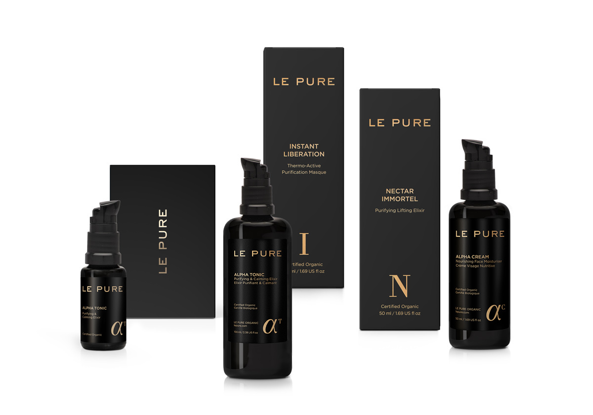 algunos productos le pure para hombre juntos