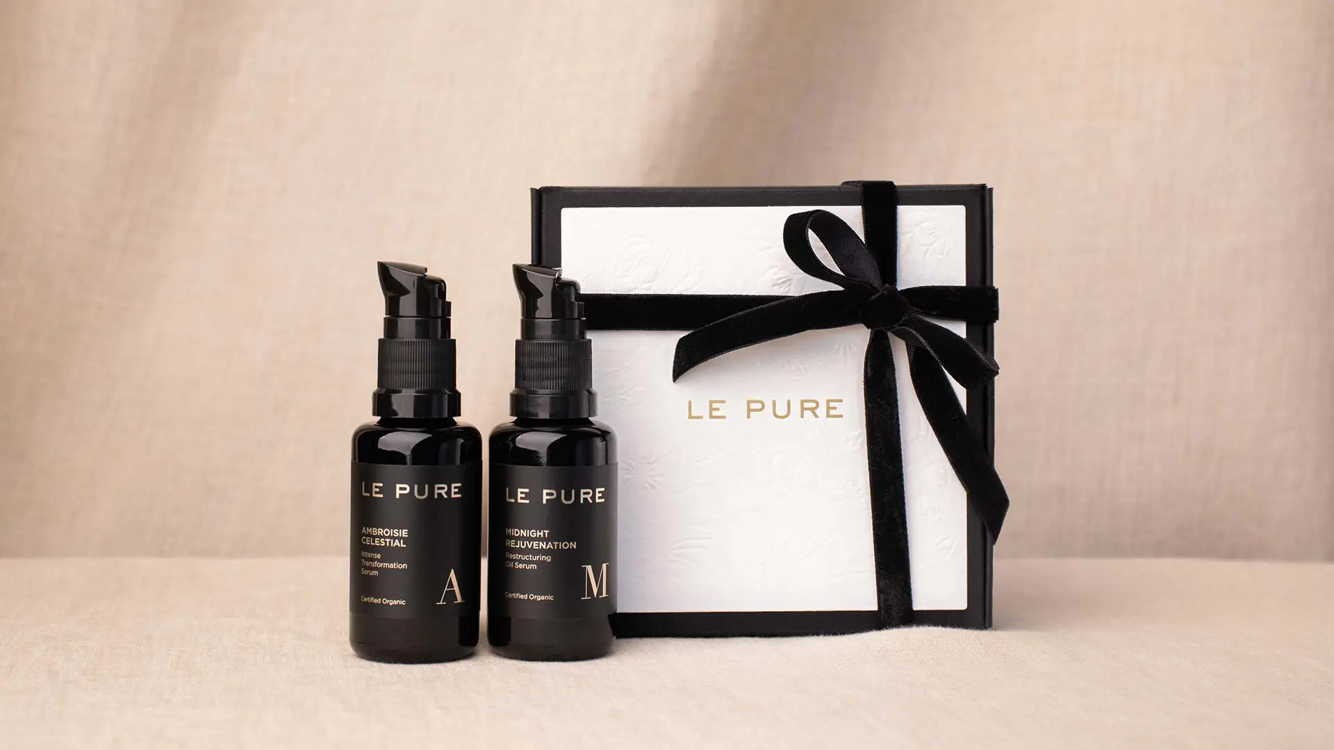 Coffret de Noël Luxe Bio LE PURE