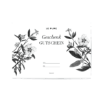 Geschenkgutschein von LE PURE