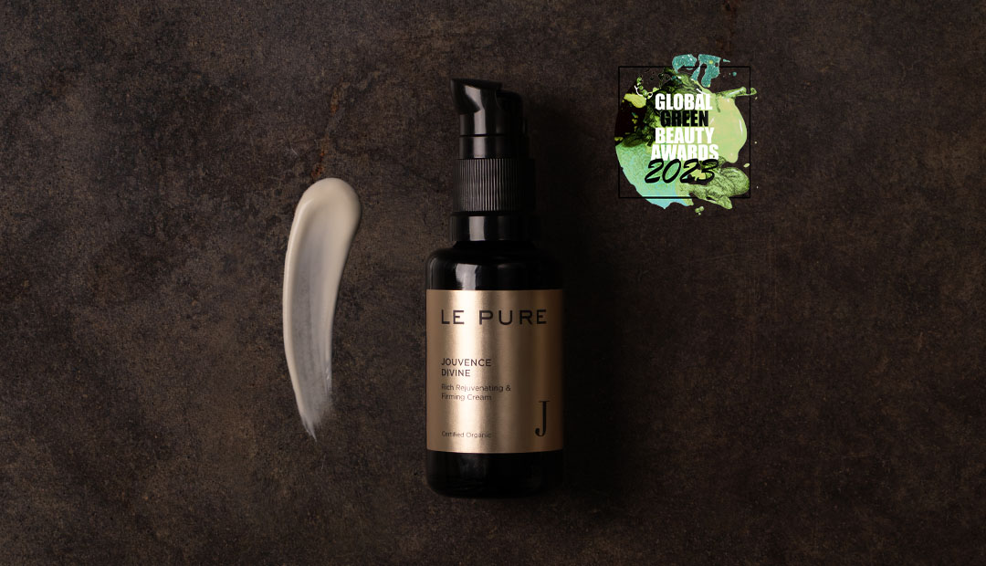 LE PURE Jouvence Divine — Global Green Beauty Awards | Zertifizierte biologische Anti-Aging-Creme Jouvence Divine — beste Anti-Aging-Creme, ausgezeichnet bei den Global Green Beauty Awards
