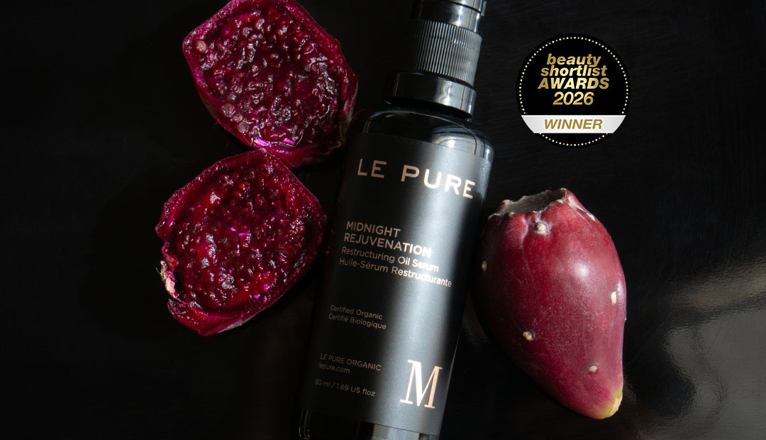 Midnight Rejuvenation — meilleur sérum de nuit biologique certifié, récompensé aux Beauty Shortlist Awards 2026