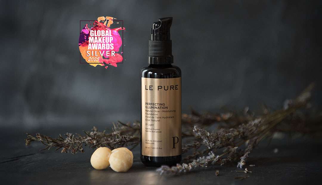 LE PURE Perfecting Illumination — Global Makeup Award | Zertifizierte biologische Foundation Perfecting Illumination — beste Foundation, ausgezeichnet bei den Global Makeup Awards