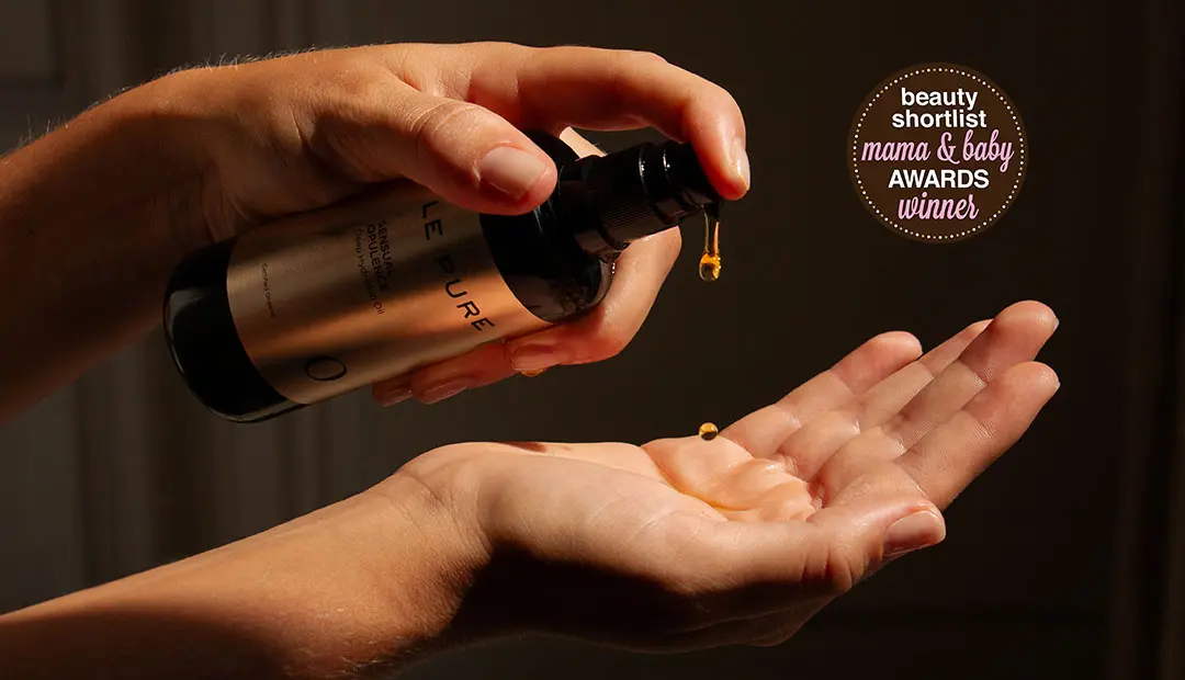 LE PURE Sensual Opulence — Mama & Baby Awards Gewinner | Zertifiziertes Bio-Körperöl Sensual Opulence — bestes Körperöl, ausgezeichnet bei den Mama & Baby Awards