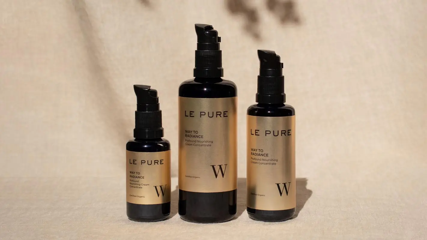 LE PURE Way to Radiance Tiefenwirksames Cremekonzentrat in drei Größen — 30 ml, 50 ml und 100 ml